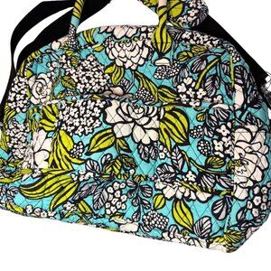 Vera Bradley Weekender Tote Grand Traveler Island Bloom Quilted Cotton Bag